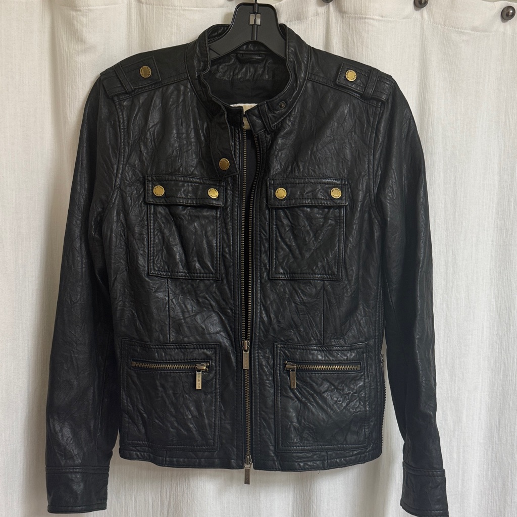 Michaels Black Jacket With Gold Buttons